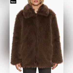 Sanctuary Carmen Faux Fur Coat